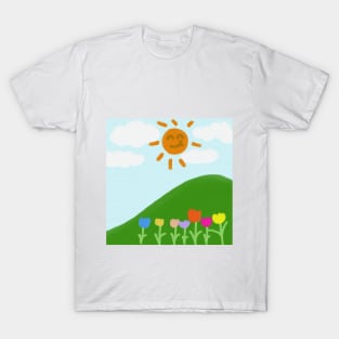 minimalist oil painting T-Shirt